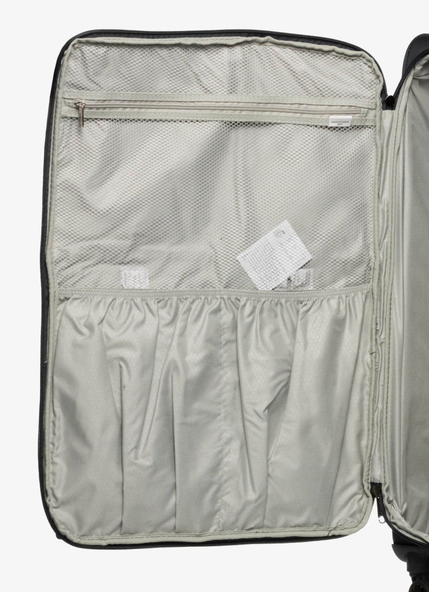 Suitcase V&V Travel One Life 8024-75 Black