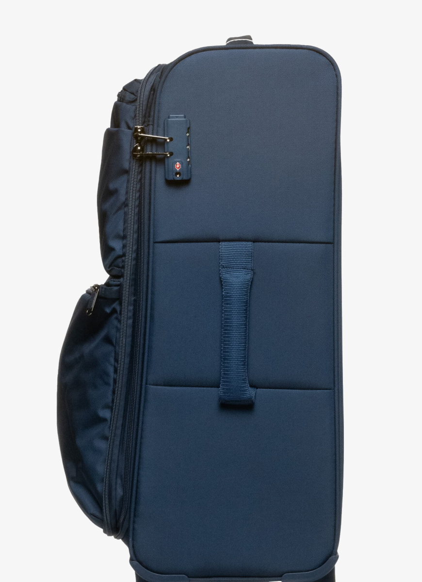 Suitcase V&V Travel One Life 8024-65 Blue