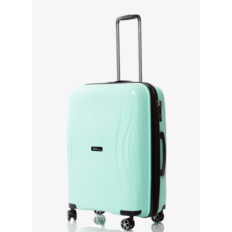 Suitcase V&V Travel Flash Light 8019 65cm Tiffany