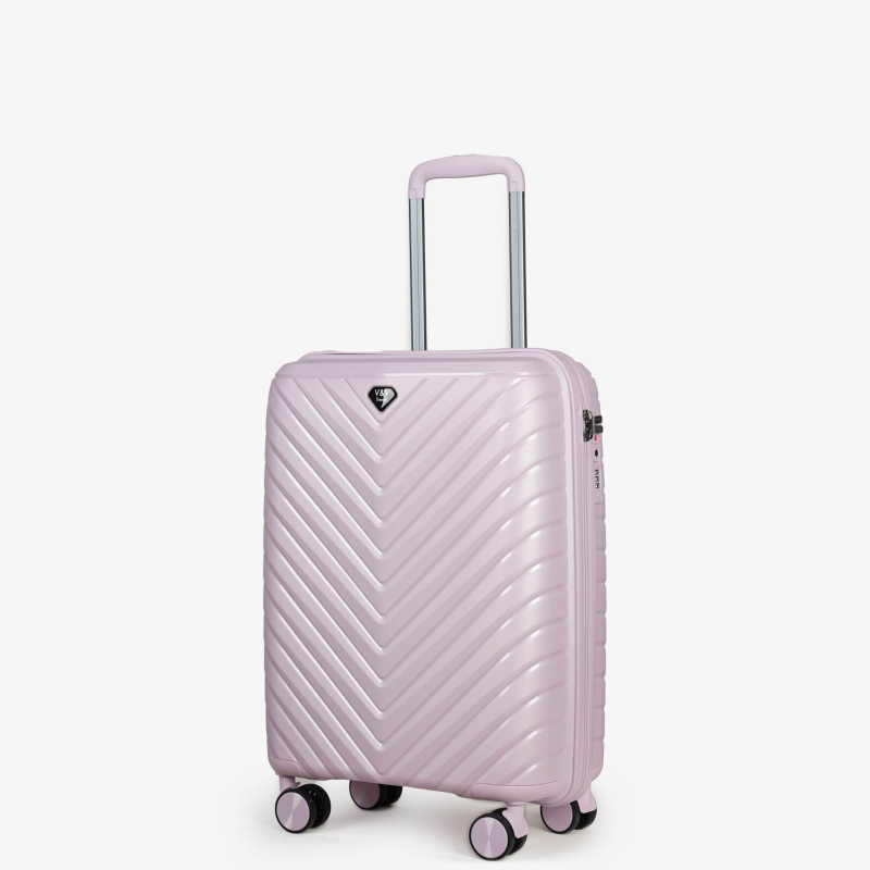 Suitcases V&V Travel Invictus 8025-55cm pink