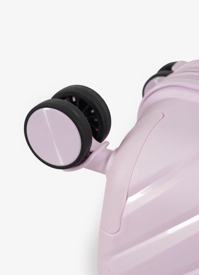 Валізи V&V Travel Invictus 8025 -65см рожеві