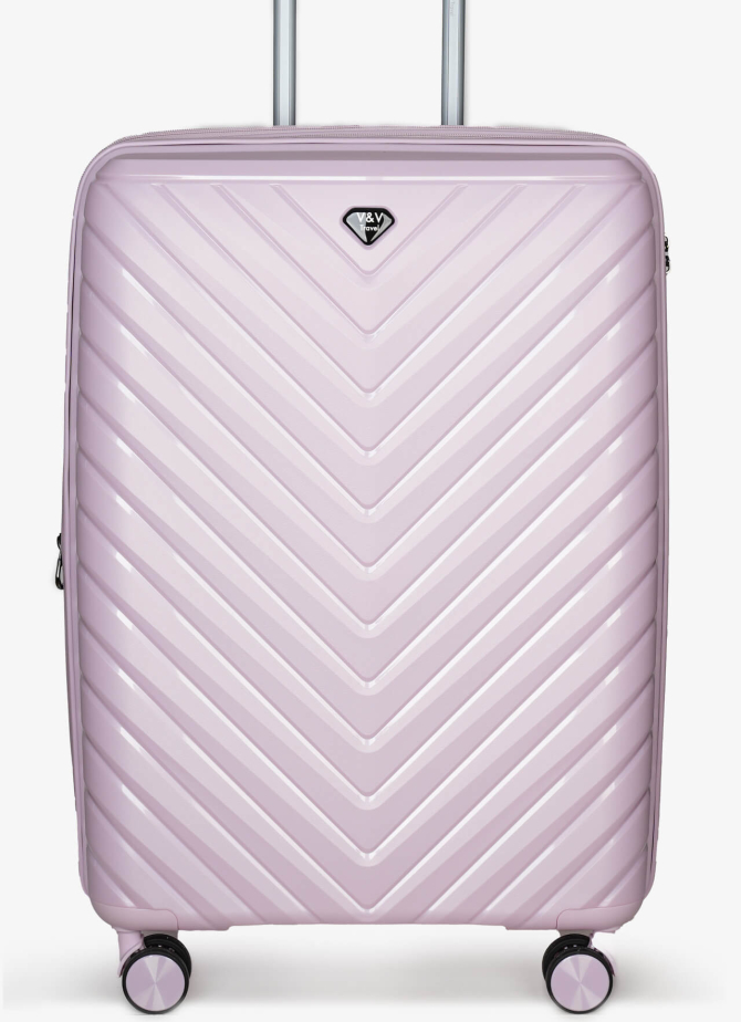 Suitcases V&V Travel Invictus 8025-65cm pink
