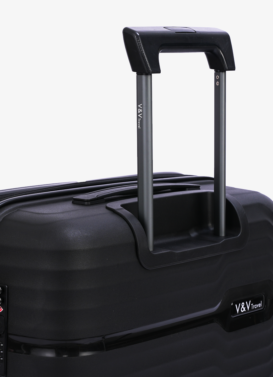 Suitcase V&V Travel Summer Breeze 8018 55cm Black