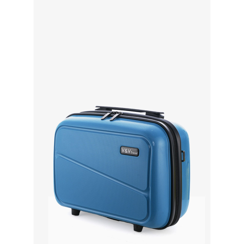 Beauty case V&V Travel Peace 8011-14 Blue