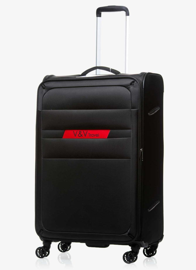 Suitcase V&V Travel Volunteer 8022-75 Black