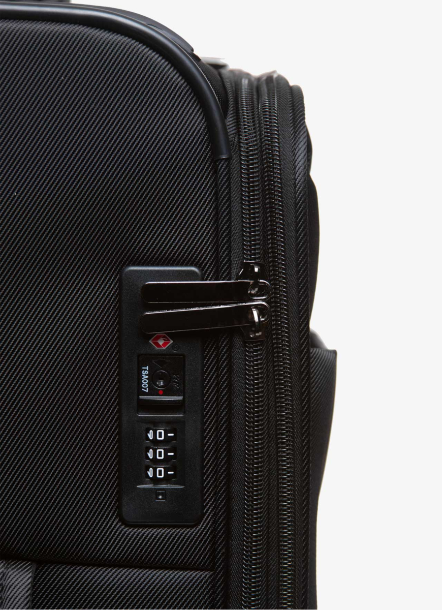 Suitcase V&V Travel Volunteer 8022-65 Black