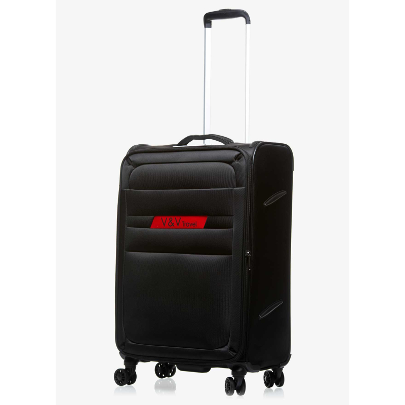 Suitcase V&V Travel Volunteer 8022-65 Black