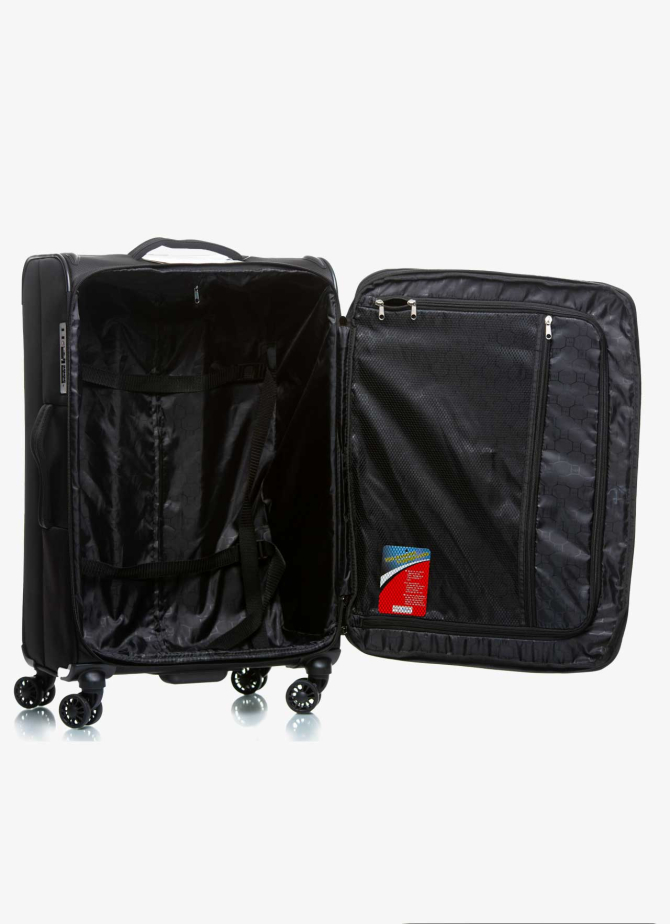 Suitcase V&V Travel Volunteer 8022-65 Black