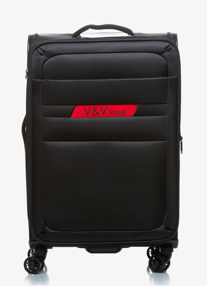 Suitcase V&V Travel Volunteer 8022-65 Black