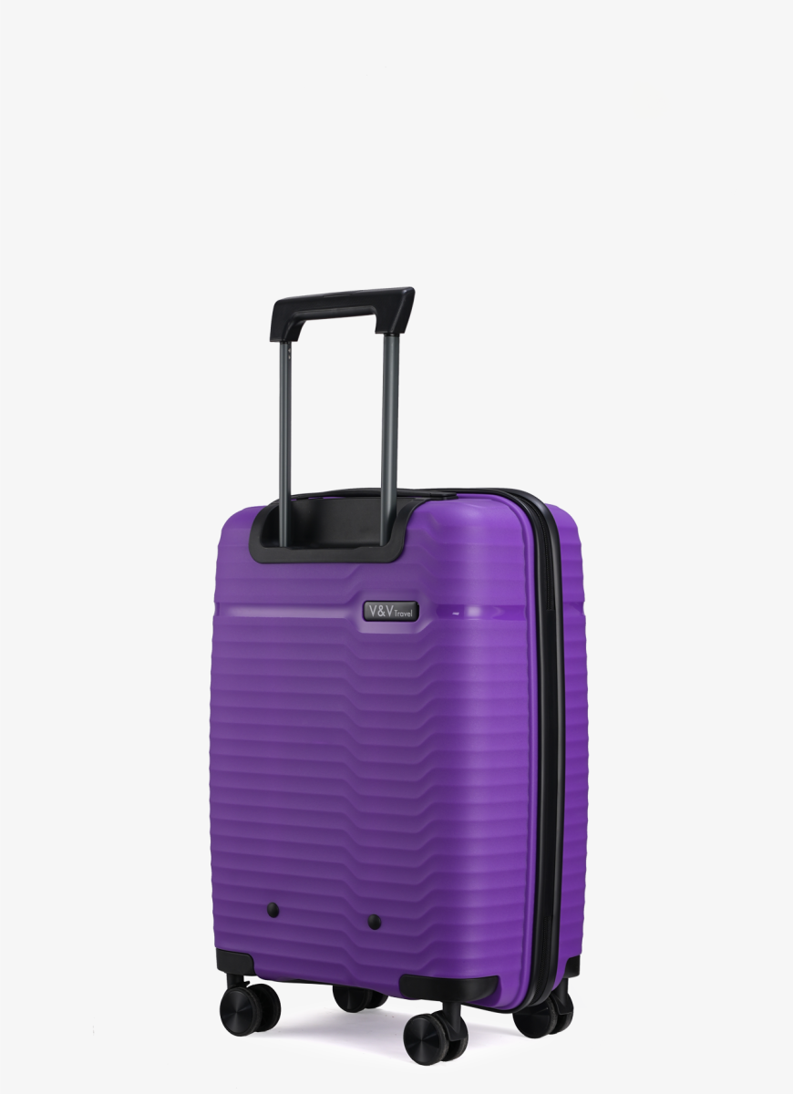 Suitcase V&V Travel Summer Brave 8018-55 Purple