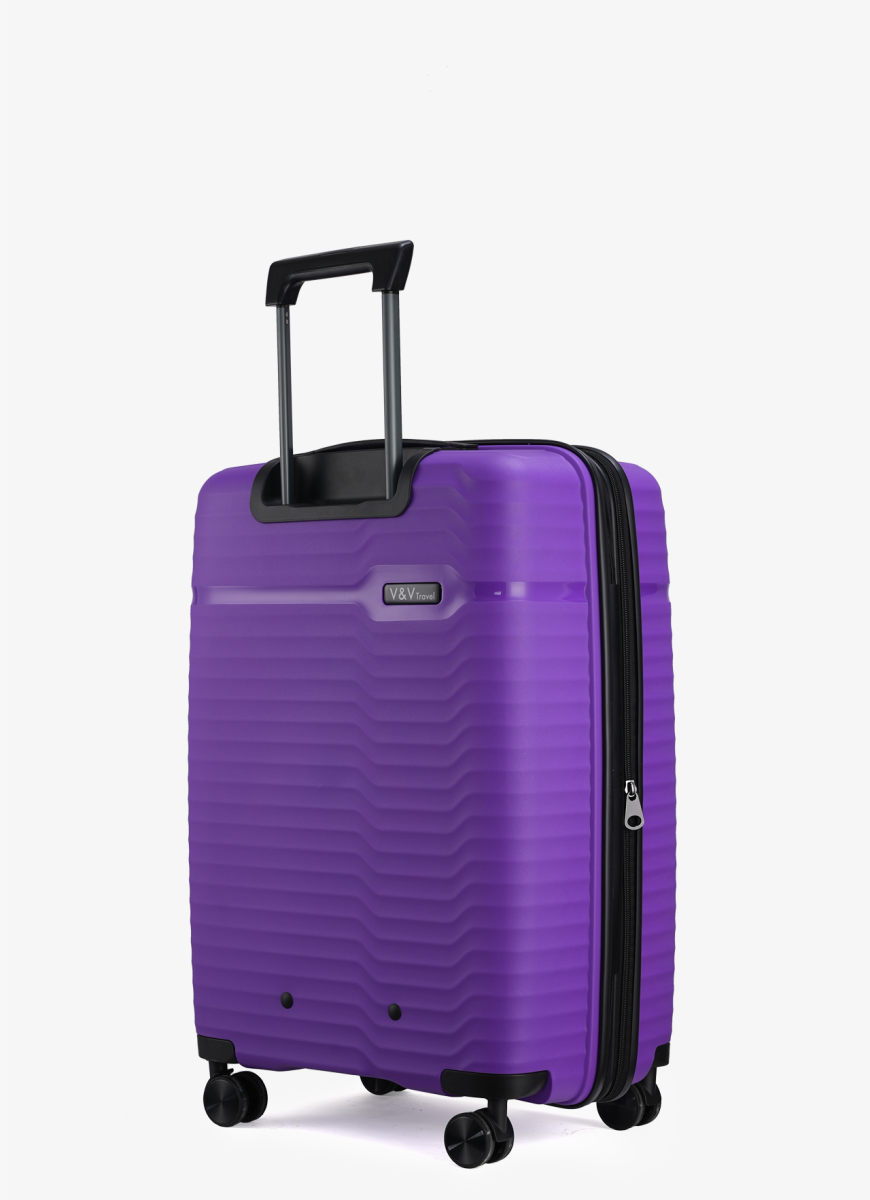 Suitcase V&V Travel Summer Brave 8018-65 Purple