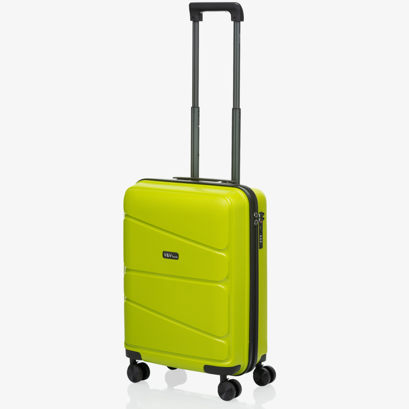 Suitcase V&V Travel Peace 8011-55 Olive