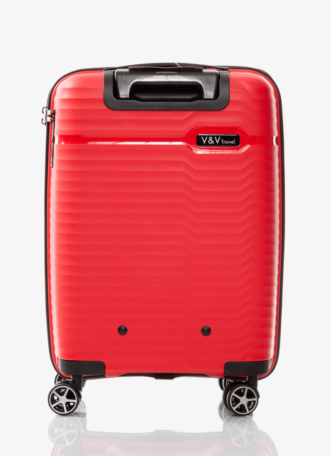 Suitcase V&V Travel Summer Brave 8018-55 Red