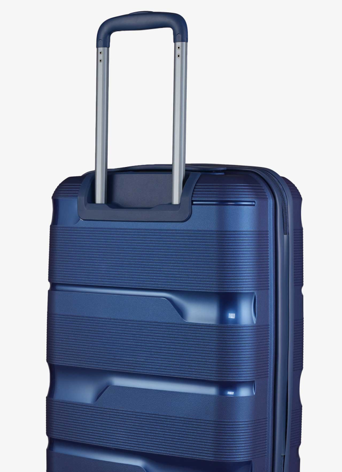 Валіза V&V Travel Metallo 8023-55 Blue