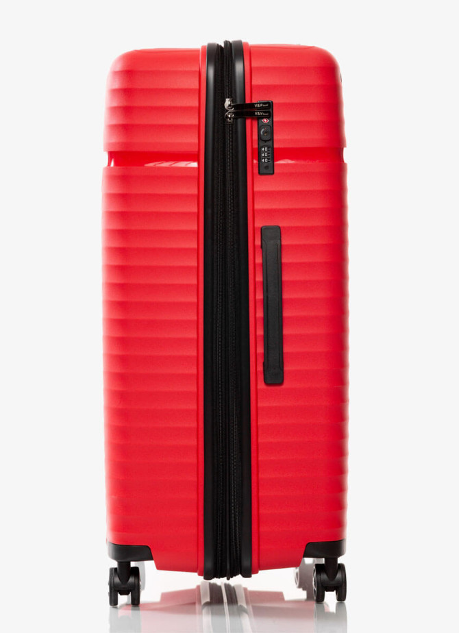 Suitcase V&V Travel Summer Brave 8018-75 Red