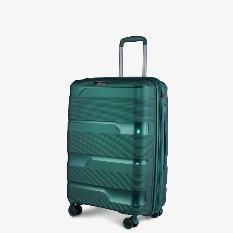 Kufr V&V Travel Metallo 8023-65 Green